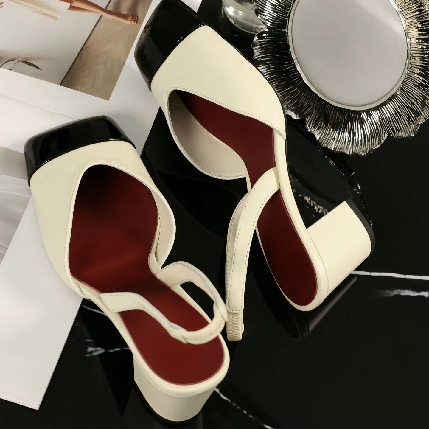 Sandals - Escarpins à bride arrière pour femmes,