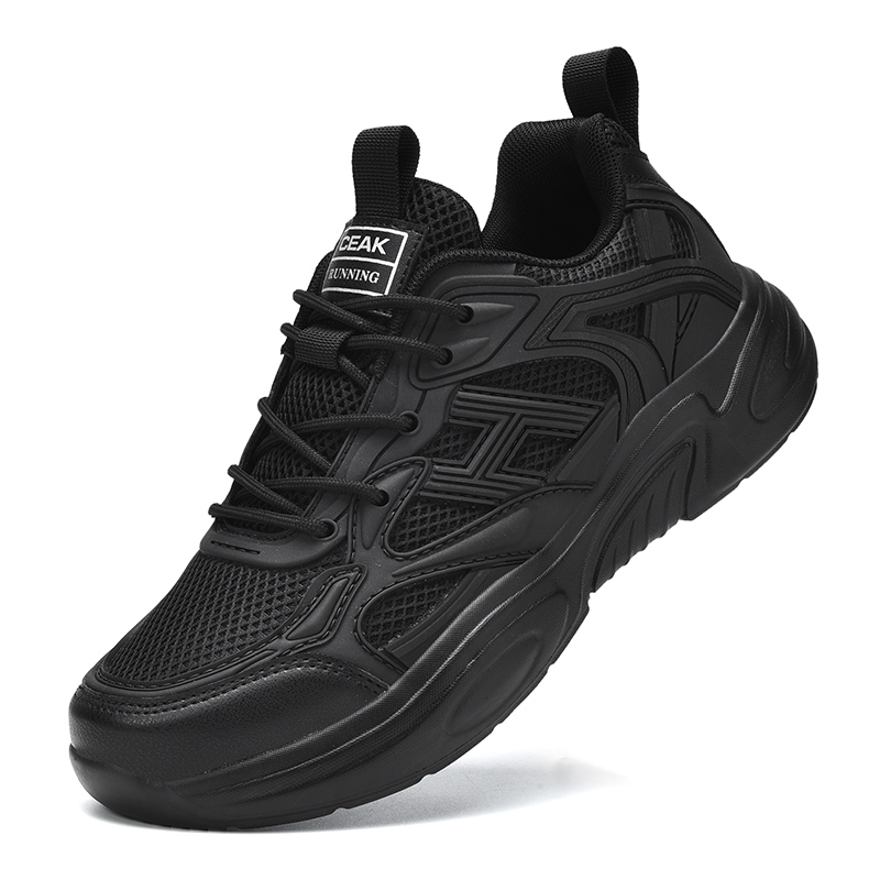 Breathable Mesh Athletic Shoes - Chaussures de sport pour hommes, légères