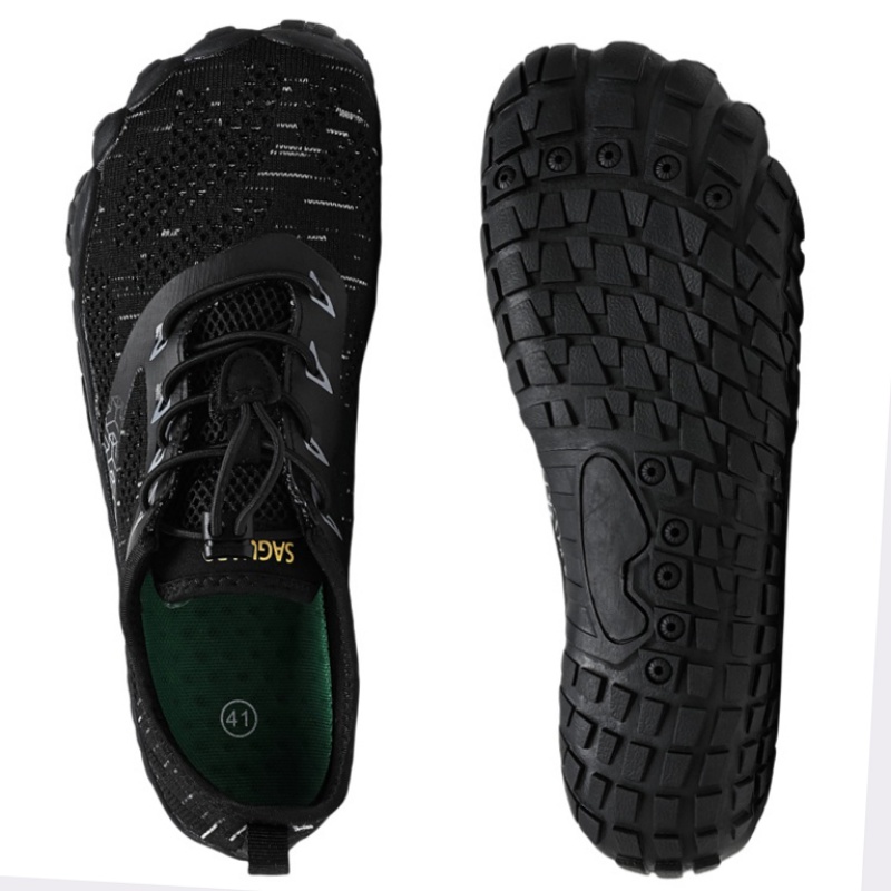 Wide Toe Box Running Sneakers - Hommes Trail chaussures de course minimaliste