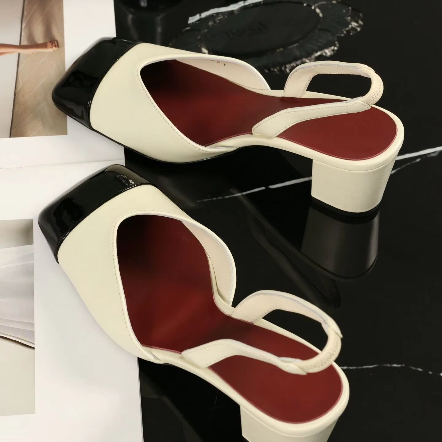 Escarpins à bride arrière pour - Sandals avis et prix