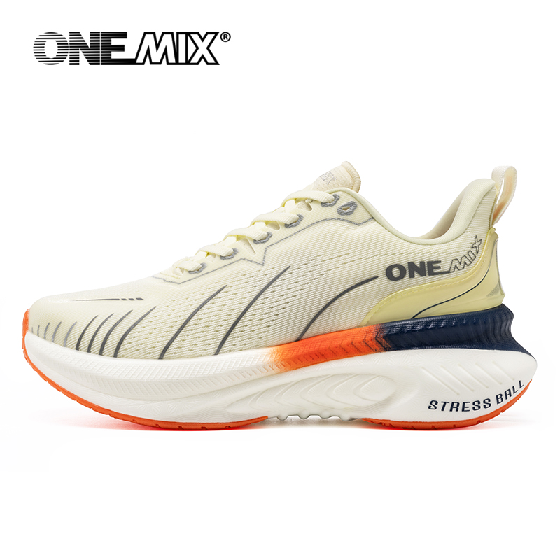 ONEMIX blanc chaussures de cou - Reflective Night Running Shoes avis et prix