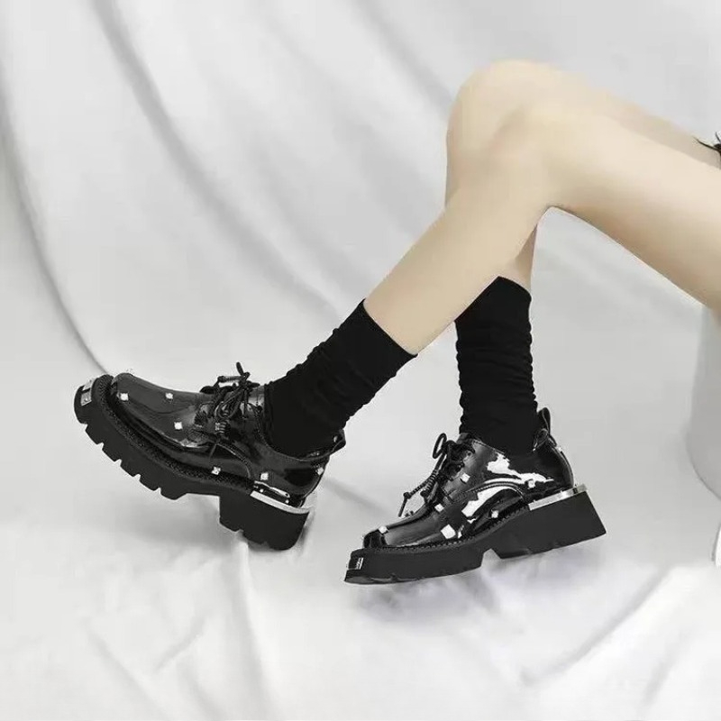 Mocassins à plateforme en cris - Sandals avis et prix