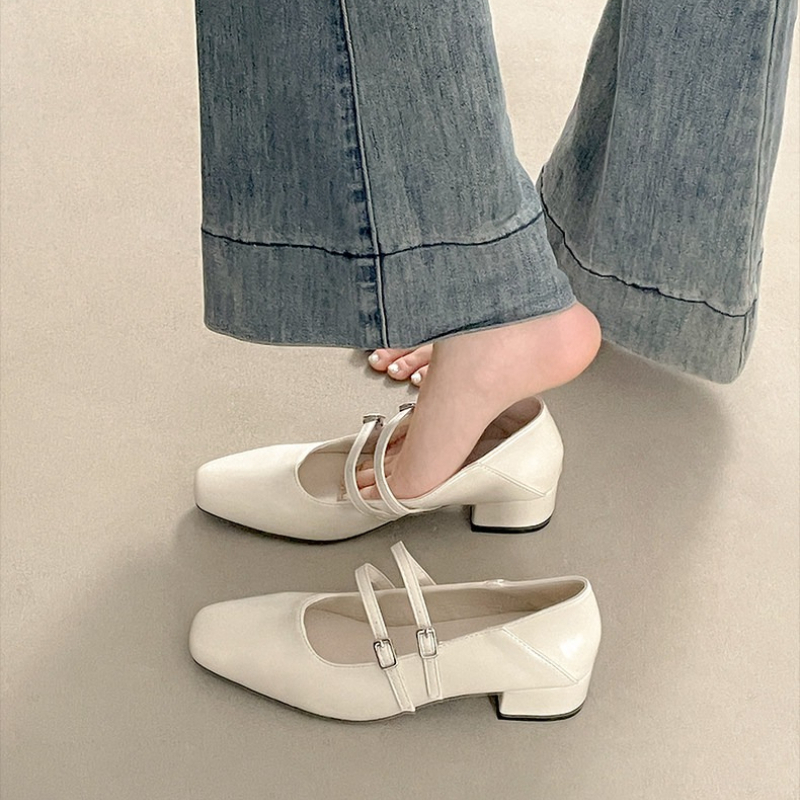 Chaussures Mary Jane argentées - Heels avis et prix